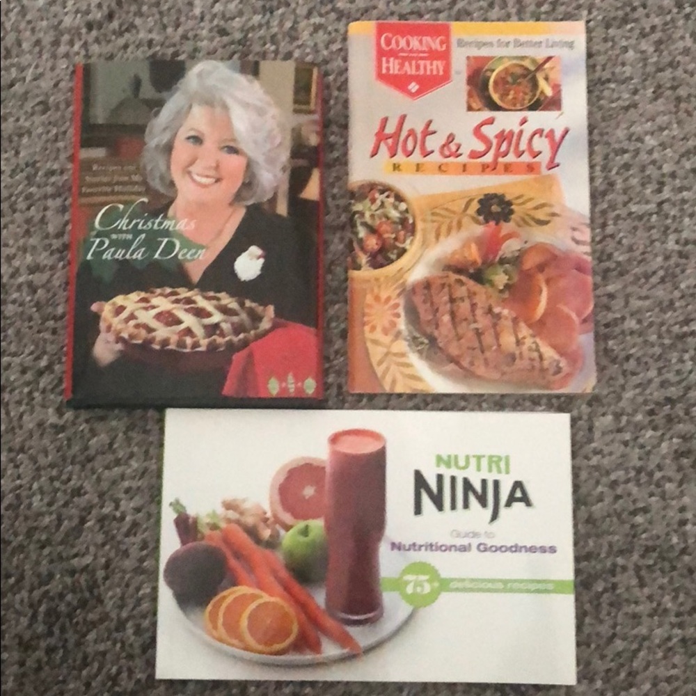 Set of 3 Miscellaneous Cookbooks